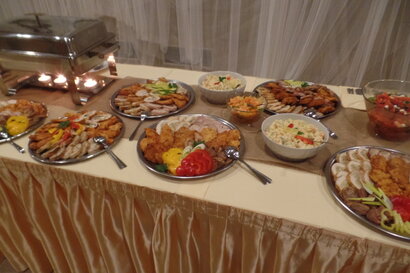 Catering v kongresovej sále