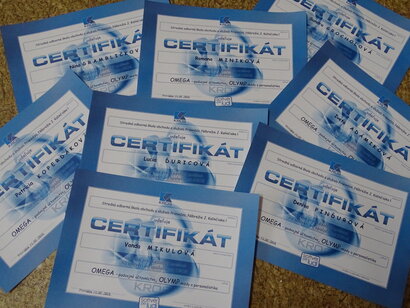Certifikáty 2018 - Účtovníctvo