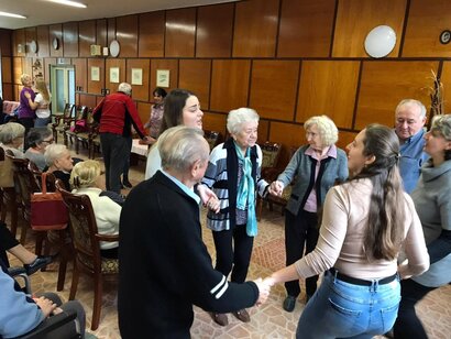 Dobrovoľníctvo – Návšteva domova dôchodcov