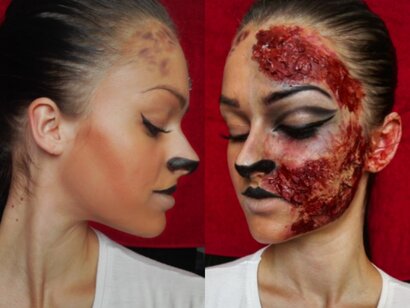 Halloweenske líčenie
