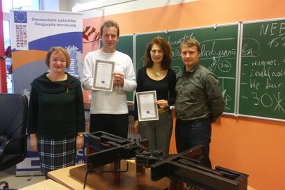 Job shadowing v Lotyšsku
