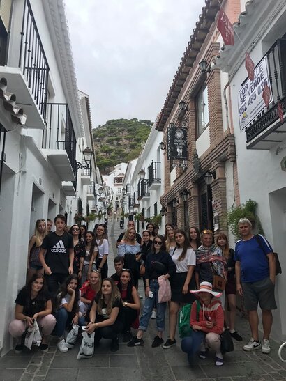 Kalina na Costa del Sol