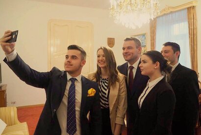 Kalina na úrade vlády