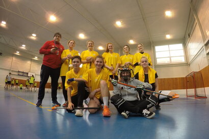 Kaliňáčky postúpili do okresného finále vo florbale