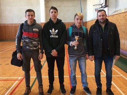 Krajské kolo v stolnom tenise chlapcov 2018