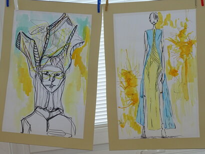 Obhajoby praktickej maturitnej skúšky z odboru Odevný dizajn