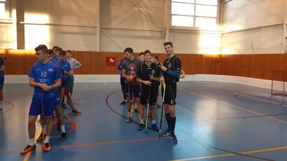 Obvodné kolo vo florbale chlapcov 2019