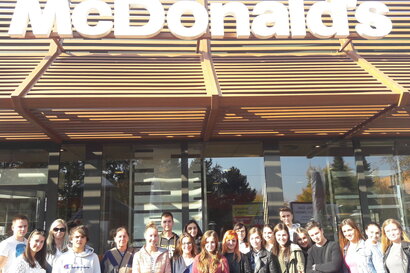 Odborná exkurzia v McDonald's