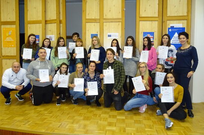 Prevzatie dokladov Erasmus + 2019