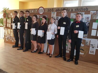 Týždeň aktivít v školskej jedálni pri príležitosti 100. výročia založenia školy