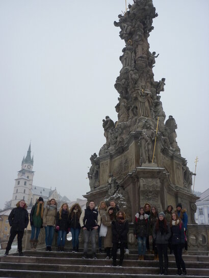 Zasnežená Kremnica