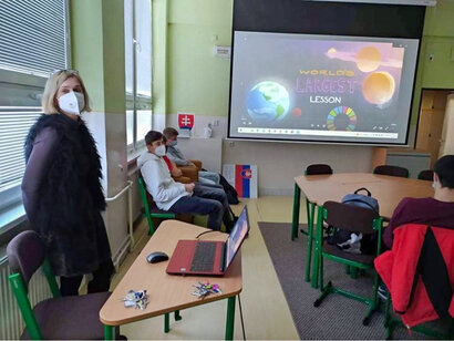 Prezentácia o udržateľnosti potravín s triedou I.K