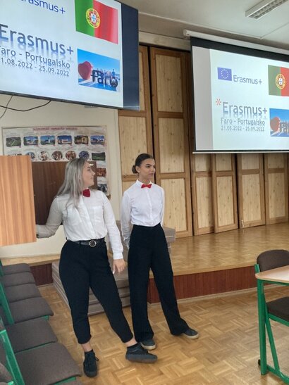 Prezentácia stáže pre žiakov
