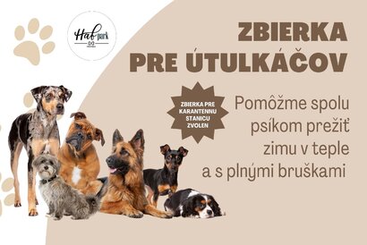 Zbierka pre útulkáčov