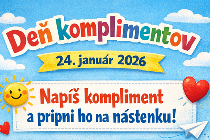 Deň komplimentov na našej škole