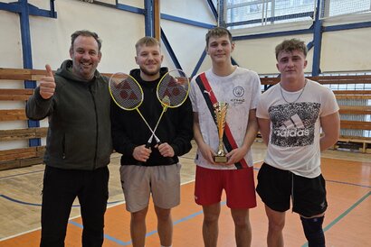 Okresné kolo v bedmintone chlapcov