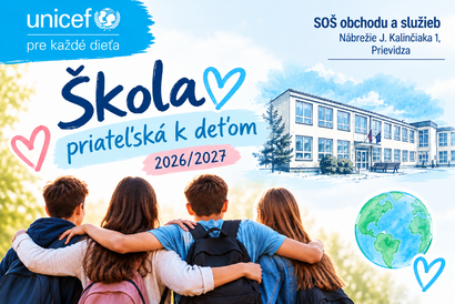Naša škola je opäť súčasťou programu Škola priateľská k deťom