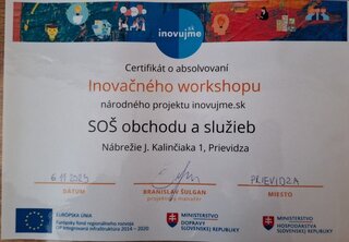 Vzdelávanie trochu inak - „hospodársky týždeň“ s v.k - 09