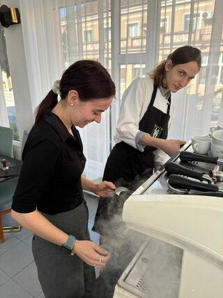 Zväčšiť fotografiu - Baristický kurz v a-klube