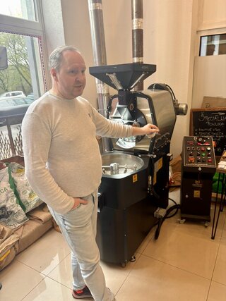 Zväčšiť fotografiu - Exkurzia v pražiarni