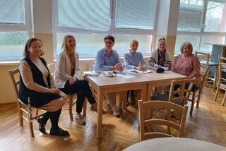 Zväčšiť fotografiu - Hodnotiaca návšteva v našej škole