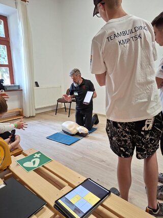 Zväčšiť fotografiu - Naši žiaci na teambuildingu kmp tsk