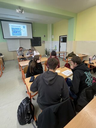 Zväčšiť fotografiu - Prednáška o právach detí a úlohe unicef