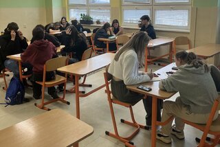 Zväčšiť fotografiu - Prednáška o právach detí a úlohe unicef