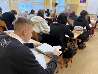 Zväčšiť fotografiu - Prekladateľská súťaž pri príležitosti európskeho dňa jazykov