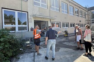 Zväčšiť fotografiu - Rekonštrukcia pavilónov školy pokračuje