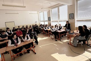 Zväčšiť fotografiu - Študenti zdieľali skúsenosti z podujatia epas slovinsko