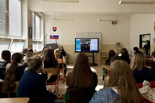 Zväčšiť fotografiu - Študenti zdieľali skúsenosti z podujatia epas slovinsko