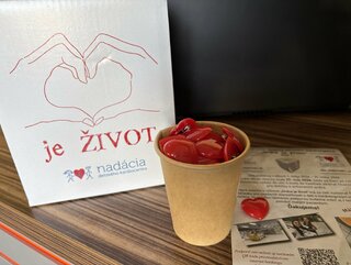 Zväčšiť fotografiu - Zbierka pre detské kardiocentrum „srdce je život“