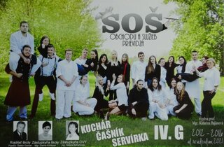 IV.G - čašník - servírka, kuchár; tr. uč.: Mgr. Bajánová