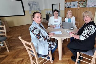 Zväčšiť fotografiu - Hodnotiaca návšteva v našej škole