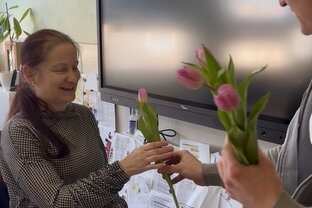 Zväčšiť fotografiu - Kvietok k mdž