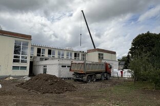 Zväčšiť fotografiu - Rekonštrukcia pavilónov školy pokračuje