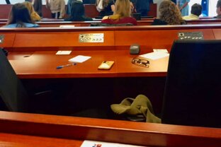 Zväčšiť fotografiu - Účasť našich žiakov na voľbách do predsedníctva kmp tsk