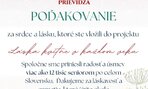 Zväčšiť fotografiu - Ocenenie za projekt „láska kvitne v každom veku“