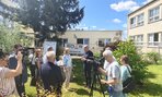 Zväčšiť fotografiu - Slávnostný začiatok rekonštrukcie školy