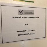 E-testovanie JESEŇ 2024