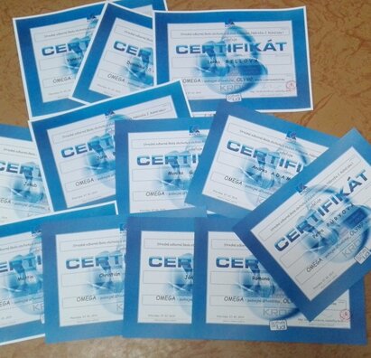 Certifikáty Kros 2019