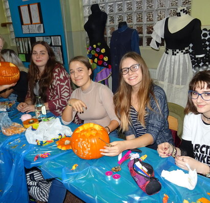 Halloweenske vyrezávanie tekvíc 2017