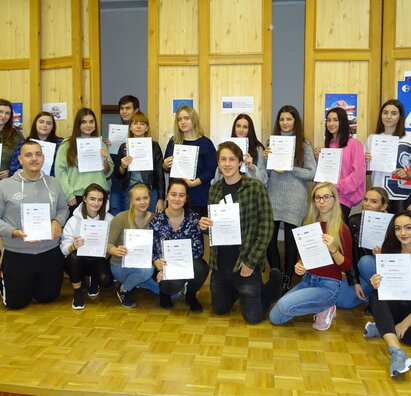 Prevzatie dokladov Erasmus + 2019