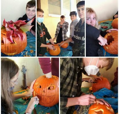 Halloweenske vyrezávanie tekvíc 2021
