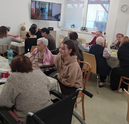 Dobrovoľníctvo v domove dôchodcov Bojnice