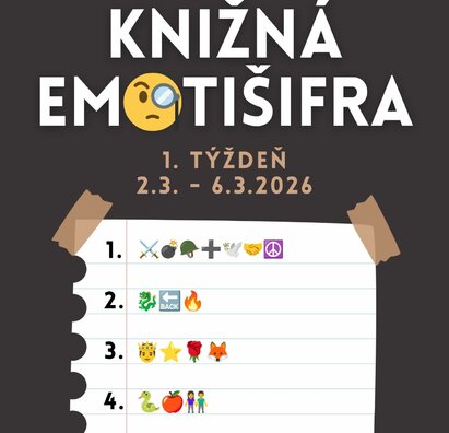 Knižná emotišifra 2026