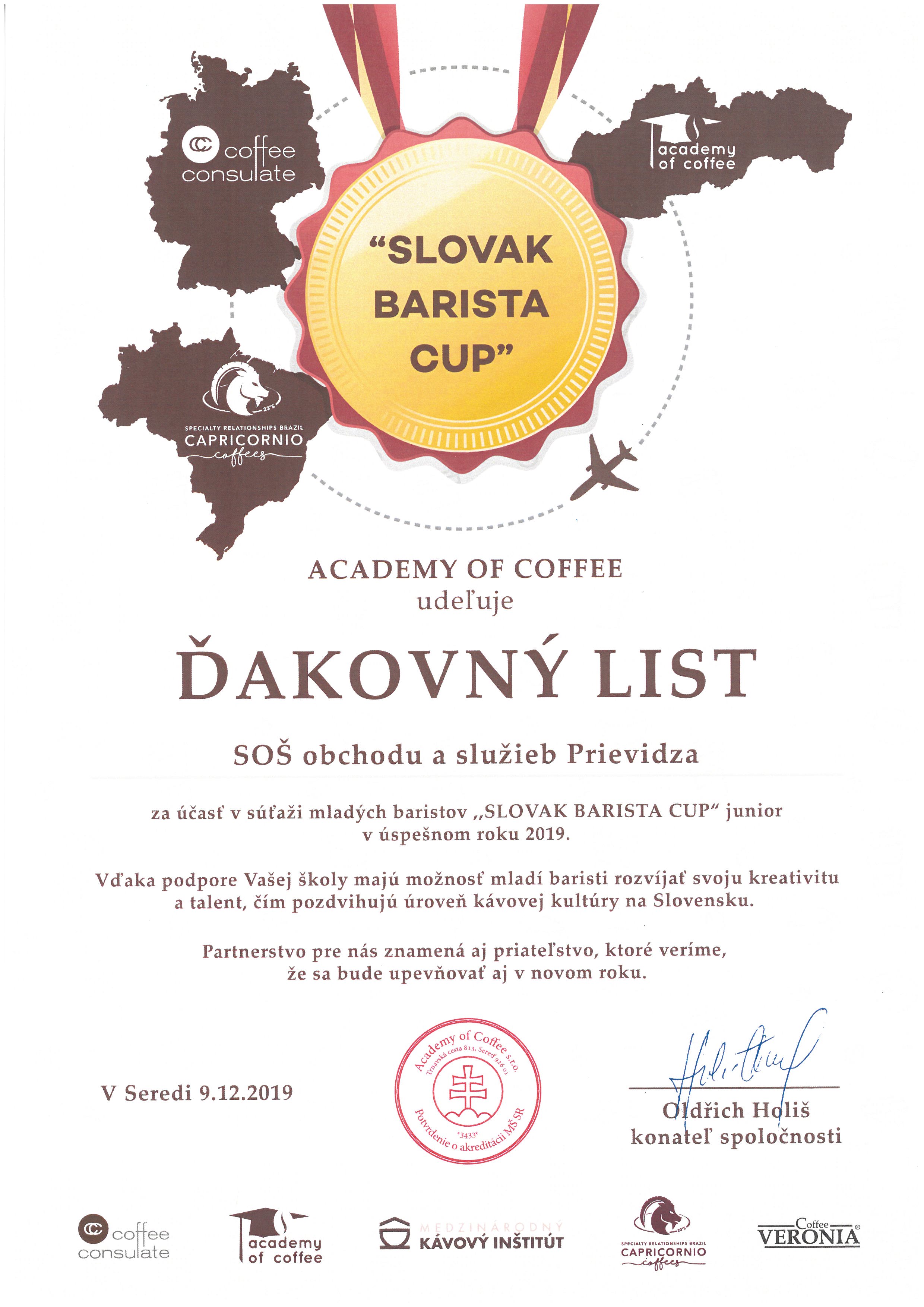 Úspešný rok našich baristov