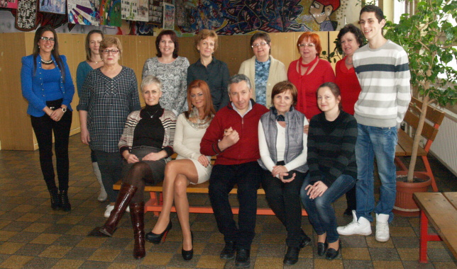 Kolektv nepedagogickch zamestnancov v januri kolskho roku 2015/2016