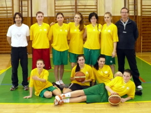Krajsk kolo v basketbale dievat